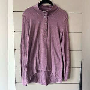 Merrell Marcy Snap Pullover Top Size Small Womens Wisteria Purple‎ EUC